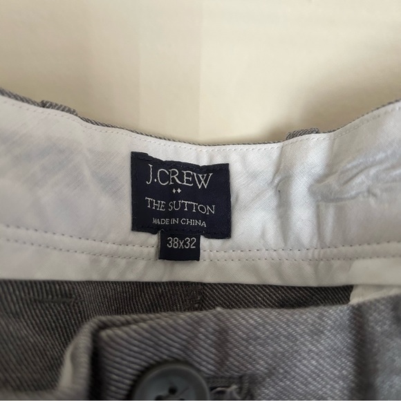 J CREW The Sutton Trousers 38x32 - Picture 3 of 6
